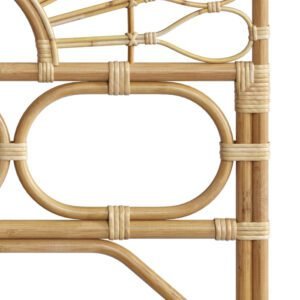 Tête De Lit Bahia En Rotin 90 Cm Style Naturel Tressé Et Raffiné