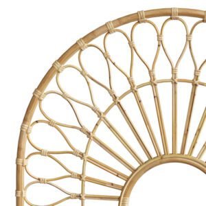 Tête De Lit Bahia En Rotin 90 Cm Style Naturel Tressé Et Raffiné