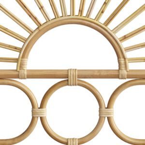 Tête De Lit Bahia En Rotin 90 Cm Style Naturel Tressé Et Raffiné