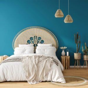 Tête De Lit Gabriella En Rotin 140 Cm Style Bohème Raffiné Élégant