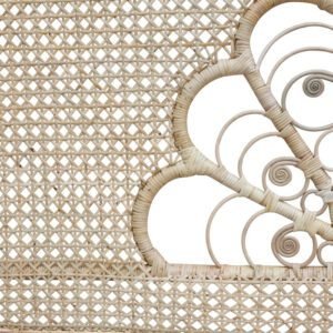 Tête De Lit Gabriella En Rotin 160 Cm Style Bohème Chic Naturel