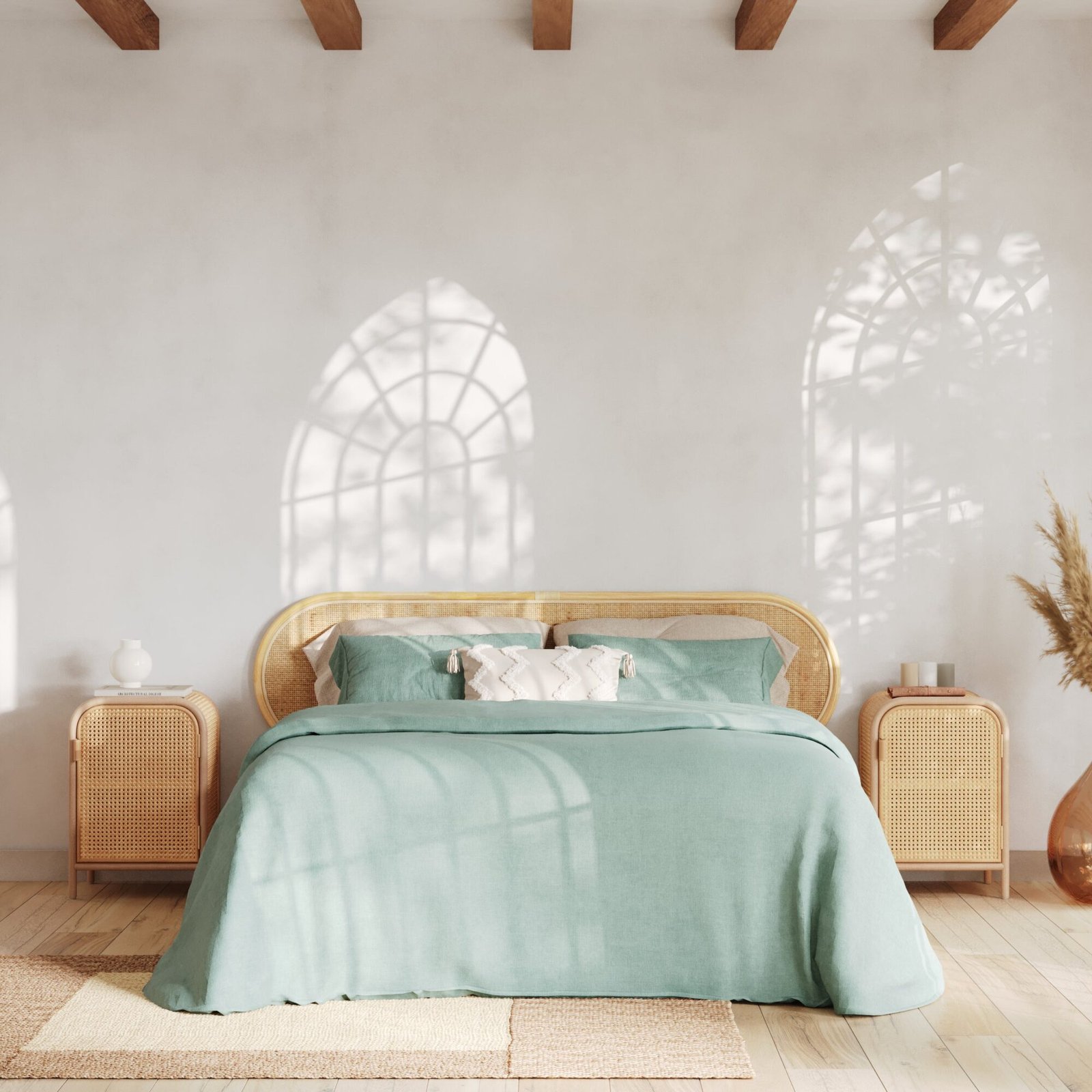 Tête De Lit Navahino En Rotin 160 Cm Style Bohème Raffiné Élégant 4 Tête De Lit Navahino En Rotin 160 Cm Style Bohème Raffiné Élégant