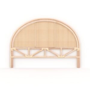 Tête De Lit Néora 140 Cm En Rotin Et Cannage Élégante