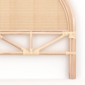 Tête De Lit Néora 140 Cm En Rotin Et Cannage Élégante