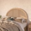Tête De Lit Néora 140 Cm En Rotin Et Cannage Élégante