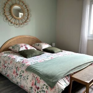 Tête De Lit Néora En Rotin Cannage 160 Cm Style Bohème Chic Épuré