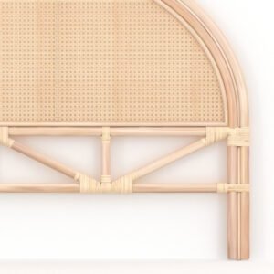 Tête De Lit Néora En Rotin Cannage 160 Cm Style Bohème Chic Épuré