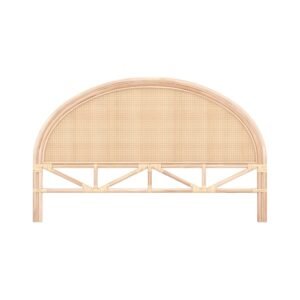 Tête De Lit Néora En Rotin Cannage 160 Cm Style Bohème Chic Épuré