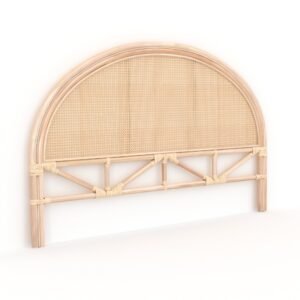 Tête De Lit Néora En Rotin Cannage 160 Cm Style Bohème Chic Épuré