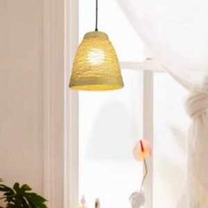 Abat-Jour En Bambou Et Rotin Tressé Style Naturel Artisanal