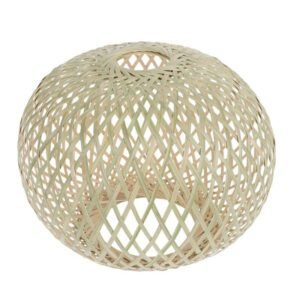 Abat-Jour En Rotin Tressé Pour Lampadaire Aspect Naturel Chic