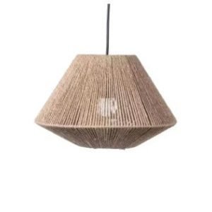 Abat-Jour Rotin Chaleureux Pour Lampe À Poser Ambiance Naturelle