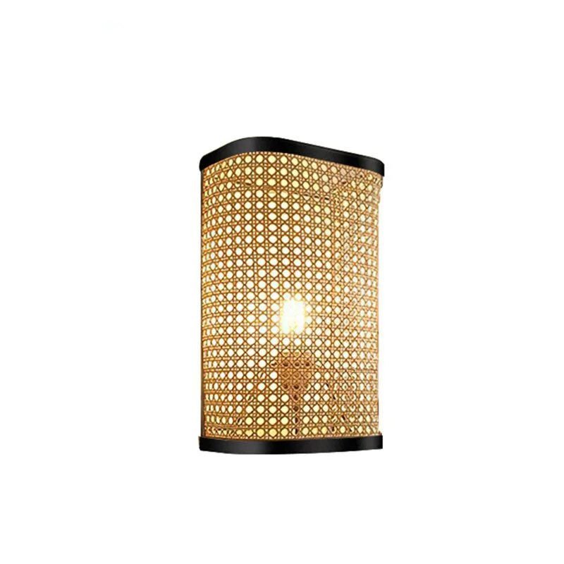 Applique Murale Lit Rotin Éclairage Doux Naturel Pour Chambre 1 Applique Murale Lit Rotin Éclairage Doux Naturel Pour Chambre