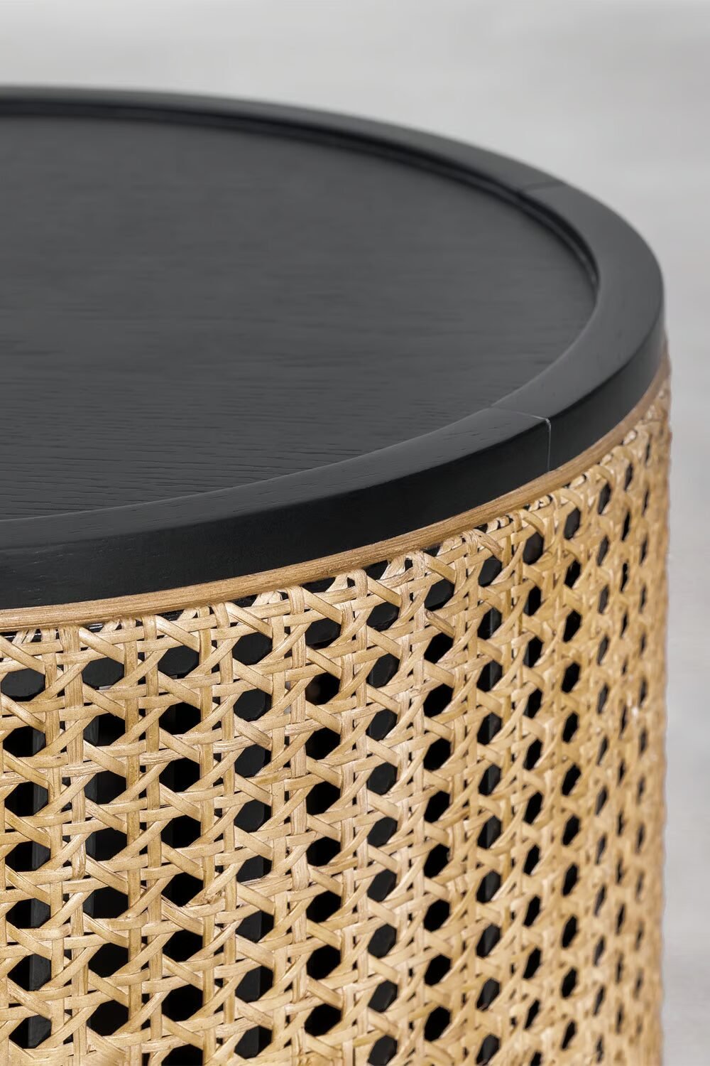 Buffet En Rotin Et Bois Élégant Contemporain Pour Salon 5 Buffet En Rotin Et Bois Élégant Contemporain Pour Salon