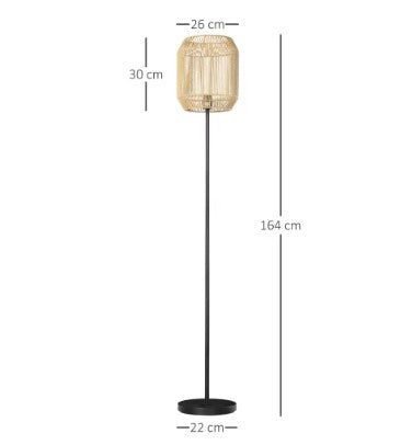 Lampadaire En Rotin Tressé Raffiné Pour Salon Moderne Design 3 Lampadaire En Rotin Tressé Raffiné Pour Salon Moderne Design