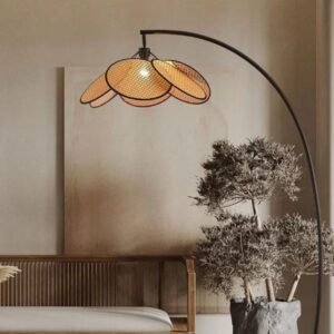 Lampadaire Rotin Japandi Épuré Pour Salon Naturel Élégant 10 Lampadaire Rotin Japandi Épuré Pour Salon Naturel Élégant