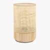 Lampe Bois Et Rotin Élégante Pour Salon Style Naturel Chic