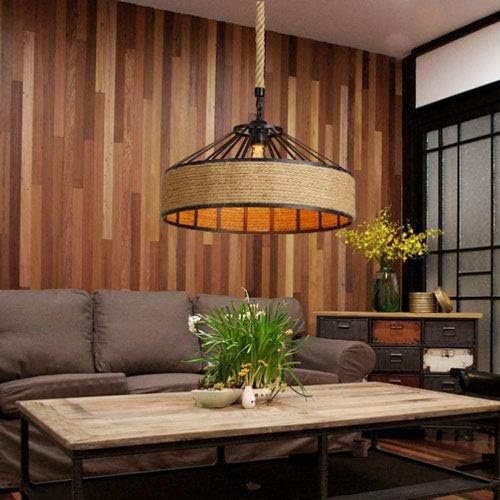 Lustre Suspendu Rotin Tressé Style Bohème Pour Salon Élégant 4 Lustre Suspendu Rotin Tressé Style Bohème Pour Salon Élégant