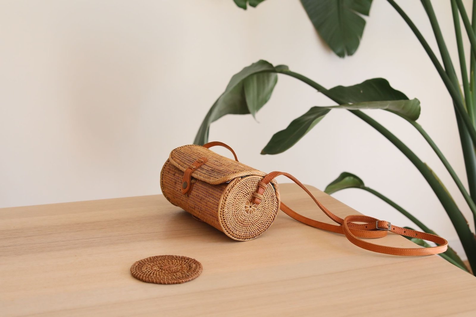 Sac Bandoulière Rotin Bali Tapang Tressé Naturel Élégant 7 Sac Bandoulière Rotin Bali Tapang Tressé Naturel Élégant