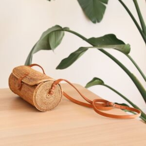 Sac Bandoulière Rotin Bali Tapang Tressé Naturel Élégant 13 Sac Bandoulière Rotin Bali Tapang Tressé Naturel Élégant