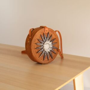 Sac Bandoulière Rotin Coquillage Bali Luna Style Bohème Raffiné 8 Sac Bandoulière Rotin Coquillage Bali Luna Style Bohème Raffiné