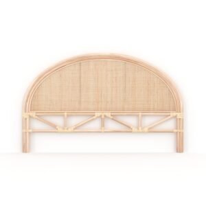 Tête De Lit 160 Cm Madya En Rotin Naturel Artisanal Élégante