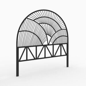 Tête De Lit 160 Cm Séléné En Rotin Noir Confortable Et Épuré 11 Tête De Lit 160 Cm Séléné En Rotin Noir Confortable Et Épuré