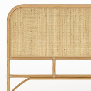 Tête De Lit 180 Cm En Rotin Naturel Modèle Grace Élégante Chic