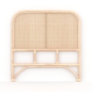 Tête De Lit 90 Cm Naïra En Rotin Et Cannage Style Bohème Chic