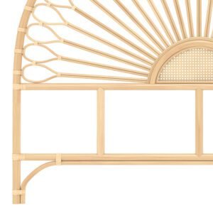 Tête De Lit Alan 160 Cm En Rotin Naturel Style Bohème Élégante