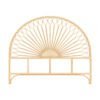 Tête De Lit Alan 160 Cm En Rotin Naturel Style Bohème Élégante