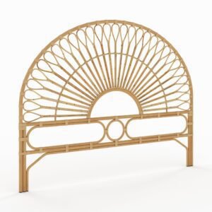 Tête De Lit Bahia 180 Cm En Rotin Naturel Style Bohème Élégante