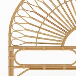 Tête De Lit Bahia 180 Cm En Rotin Naturel Style Bohème Élégante