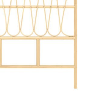 Tête De Lit Elior 140 Cm En Rotin Naturel Style Authentique Chic