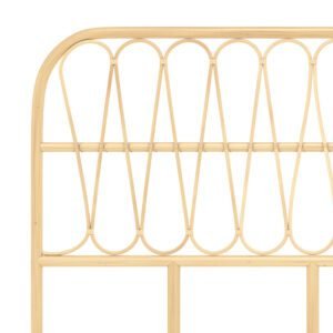 Tête De Lit Elior 140 Cm En Rotin Naturel Style Authentique Chic