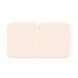 Tête De Lit Etna En Tissu Blanc 160 Cm Élégante Contemporaine