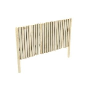 Tête De Lit Imani 140 Cm En Branche De Teck Finition Naturelle