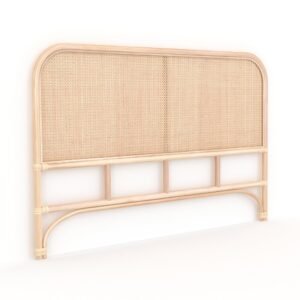 Tête De Lit Naïra 140 Cm En Rotin Et Cannage Élégante