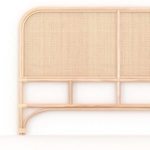 Tête De Lit Naïra 140 Cm En Rotin Et Cannage Élégante