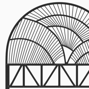 Tête De Lit Séléné En Rotin Noir 140 Cm Design Naturel Élégant