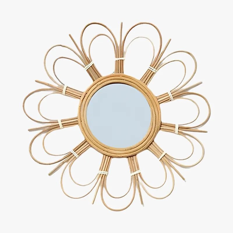 Miroir en Rotin Déco Murale | DECO 1 Miroir en Rotin Déco Murale | DECO
