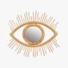 Miroir en Rotin Forme d'Œil | ORIO