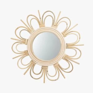 Miroir en Rotin Soleil | SOLA