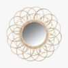 Miroir Rotin Fleur | FLOR