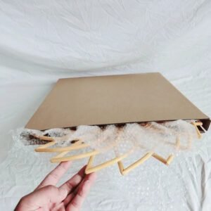 Miroir Rotin Soleil Pointu | LUMI