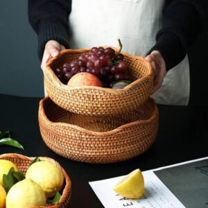 Panier En Rotin Coupelle Élégante Pour Présenter Les Fruits 13 Panier En Rotin Coupelle Élégante Pour Présenter Les Fruits