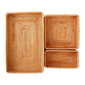 Panier En Rotin De Cuisine Pratique