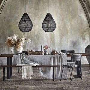 Suspension Lanterne Rotin | ELYA