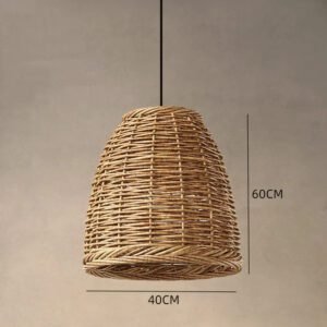 Suspension Rotin Wabi Sabi | ÉPURE