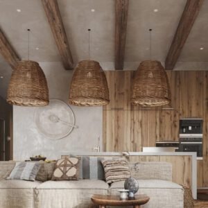 Suspension Rotin Wabi Sabi | ÉPURE